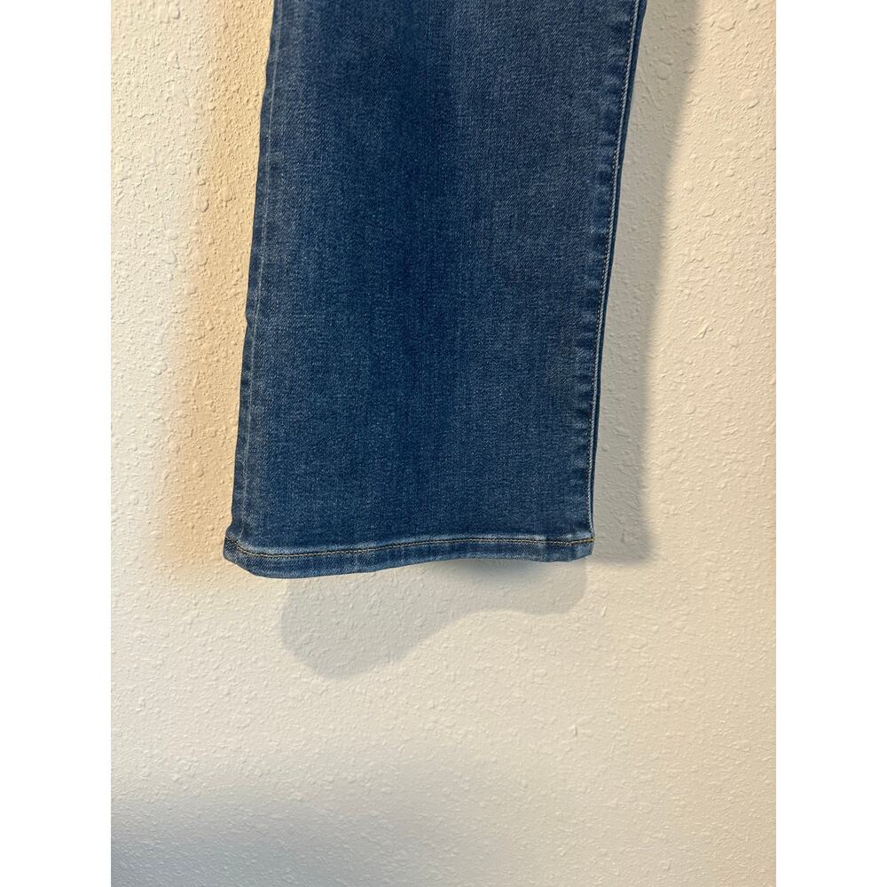 Everlane The Kick Crop Blue Jeans Womens 28 Reg Stretch Denim - Picture 4 of 9